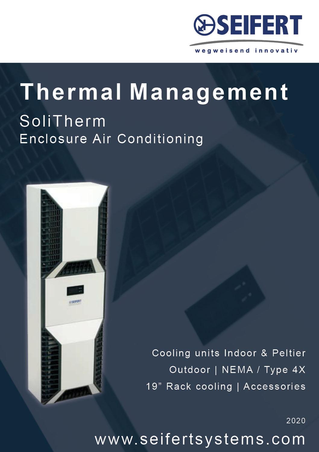 Seifert SoliTherm Enclosure Air Conditioning supplied by ElectroMechanica